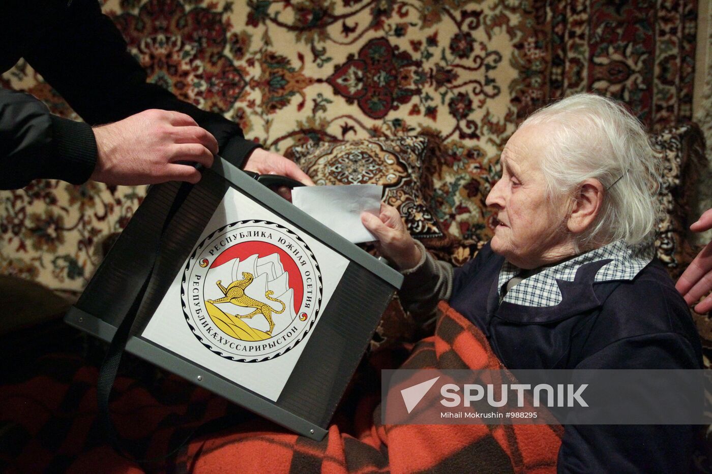 South Ossetia votes in presidential election