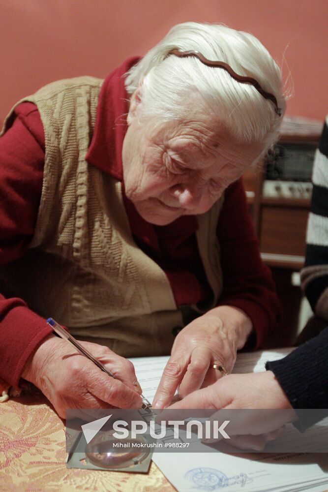 South Ossetia votes in presidential election