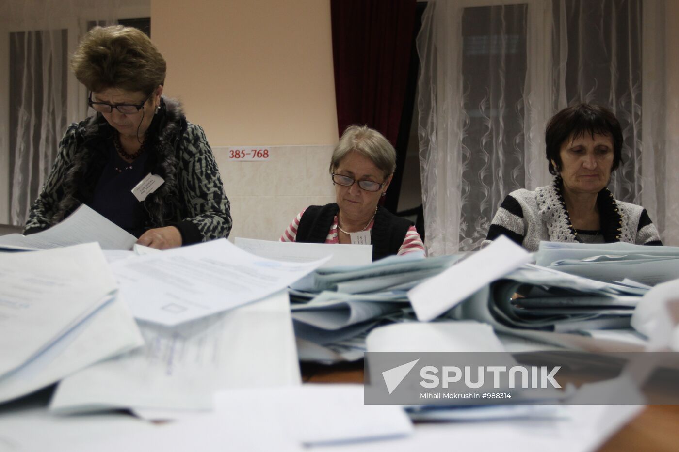 South Ossetia votes in presidential election