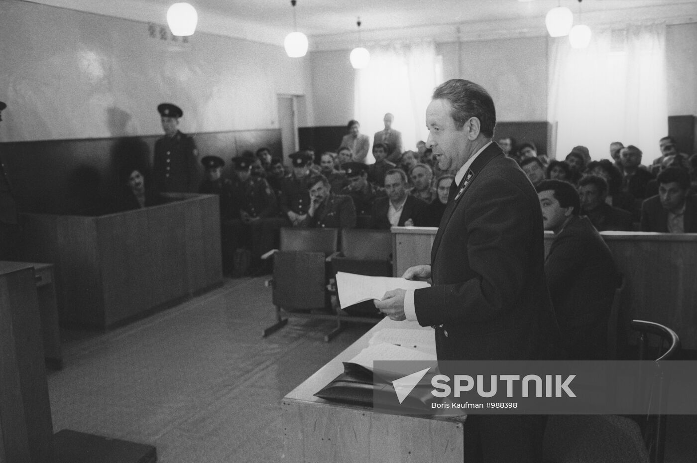 Trial of instigators of Sumgait Massacre