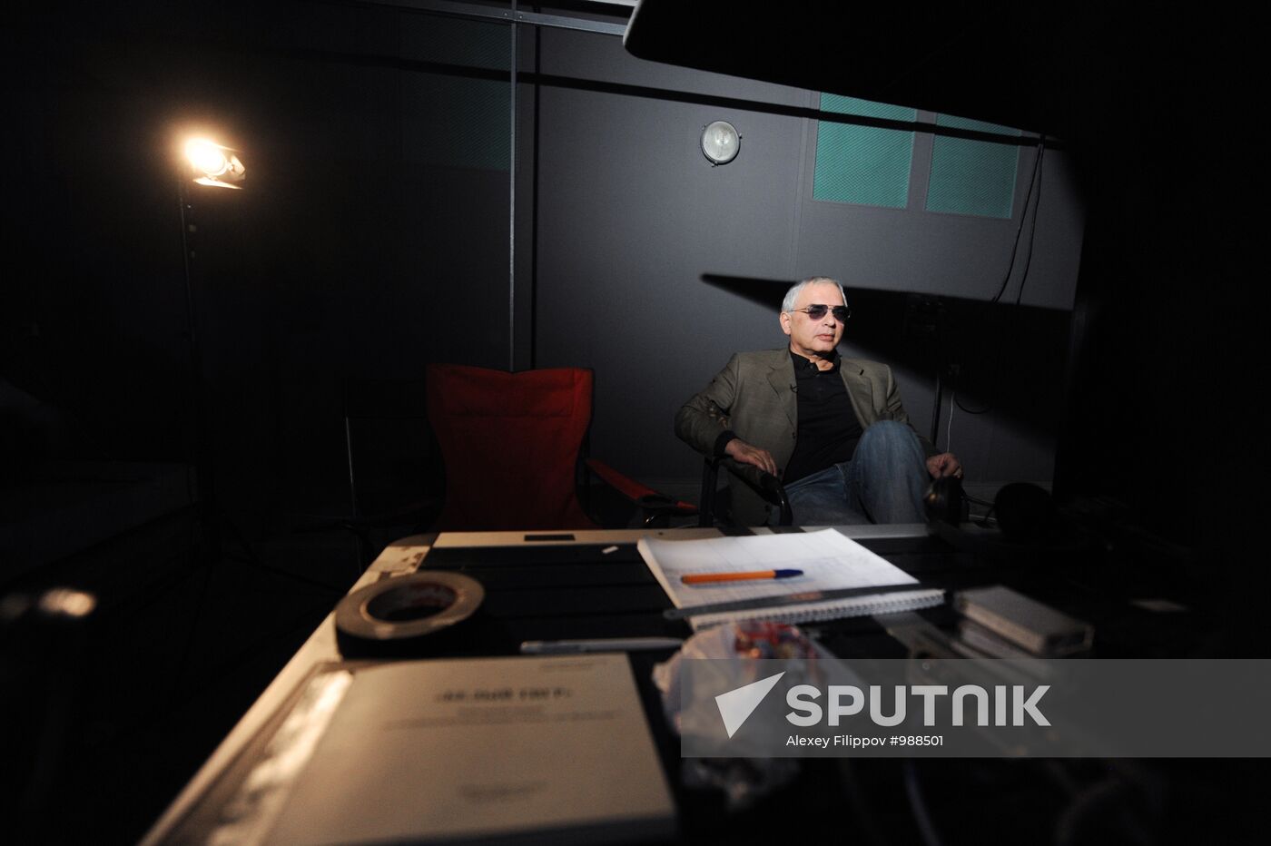 Shooting of Karen Shakhnazarov's film "White Tiger"