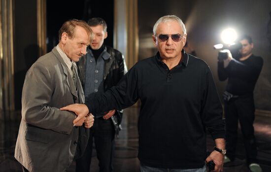 Shooting of Karen Shakhnazarov's film "White Tiger"