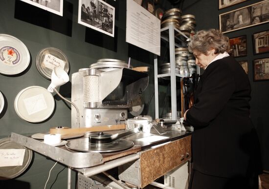 "Process of Filmmaking" exhibition opened at Lenfilm Studios