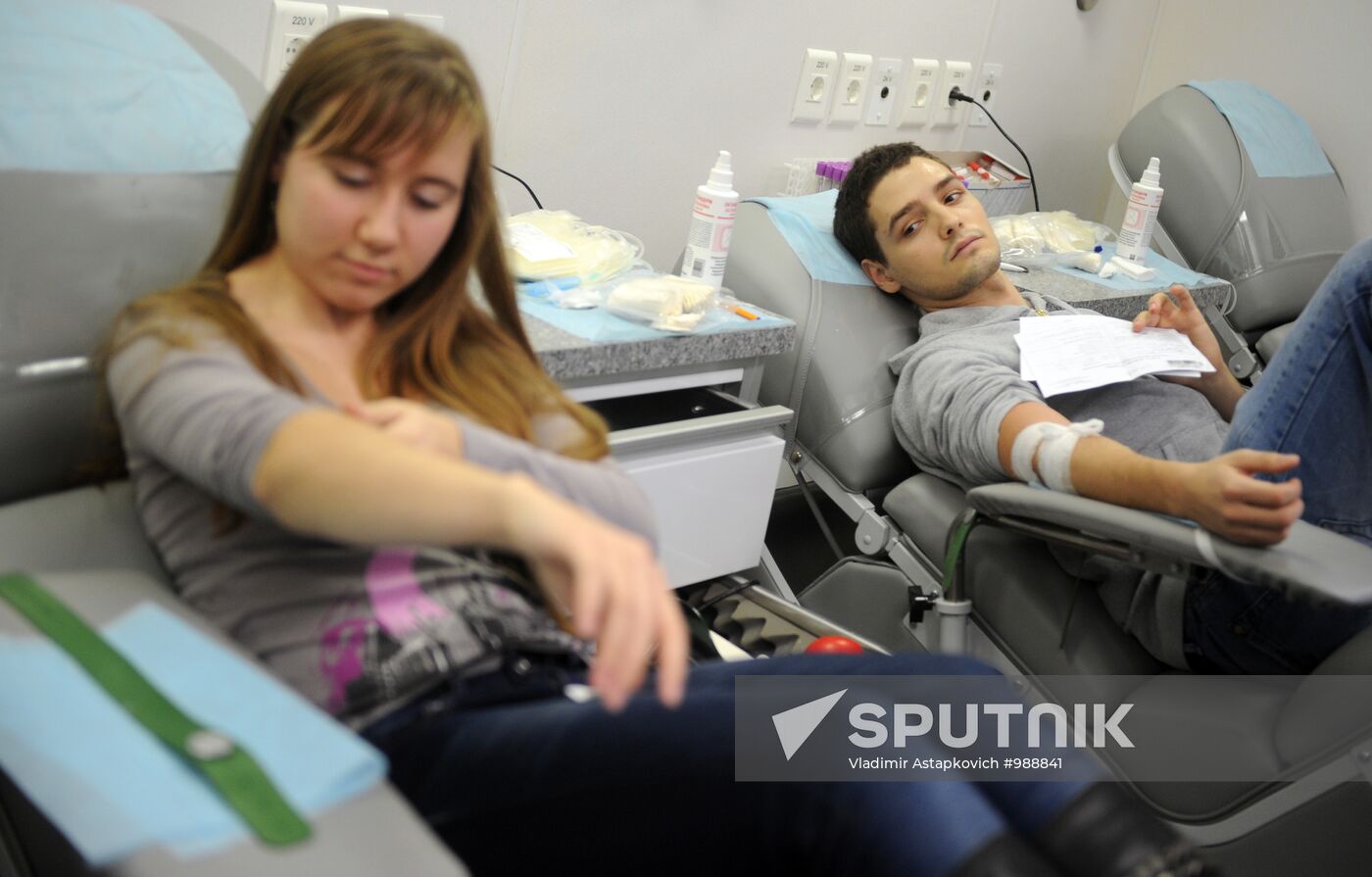 "Coming of Donor Age Day" nation-wide campaign in Russia