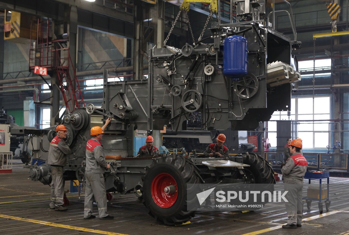 Work of Rostselmash plant