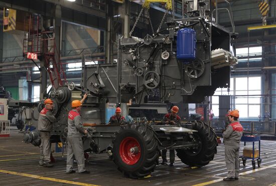 Work of Rostselmash plant