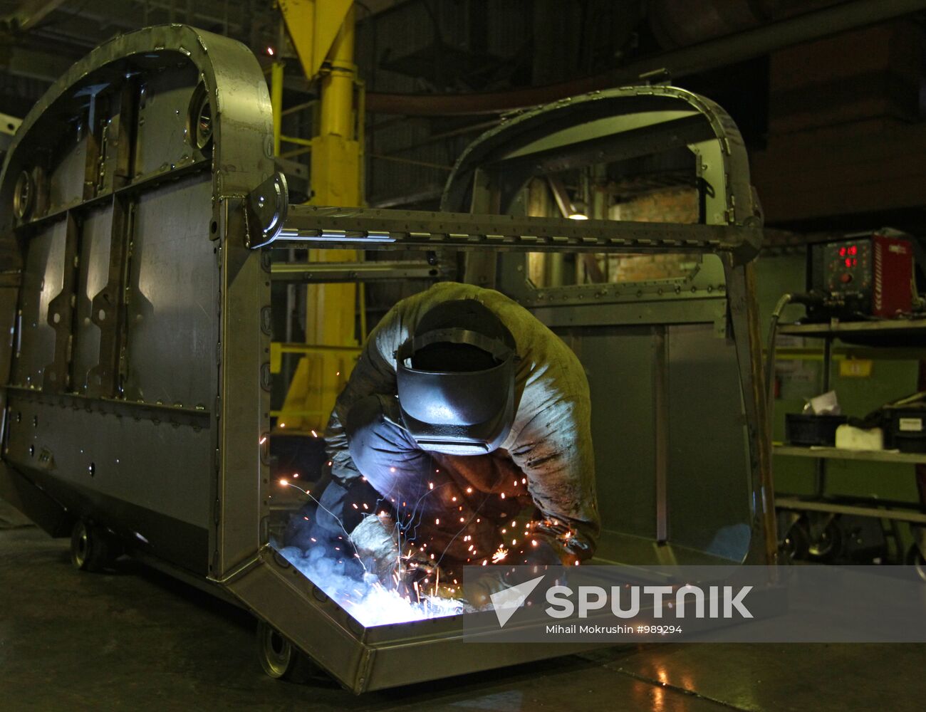Work of Rostselmash plant