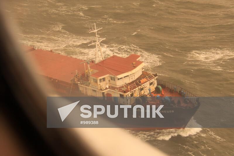 Captain Kuznetsov bulk-carrier found at White Sea