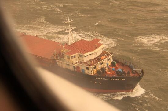 Captain Kuznetsov bulk-carrier found at White Sea