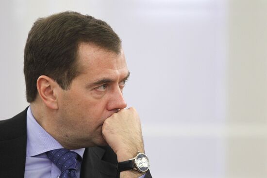Dmitry Medvedev meets with people with disabilities