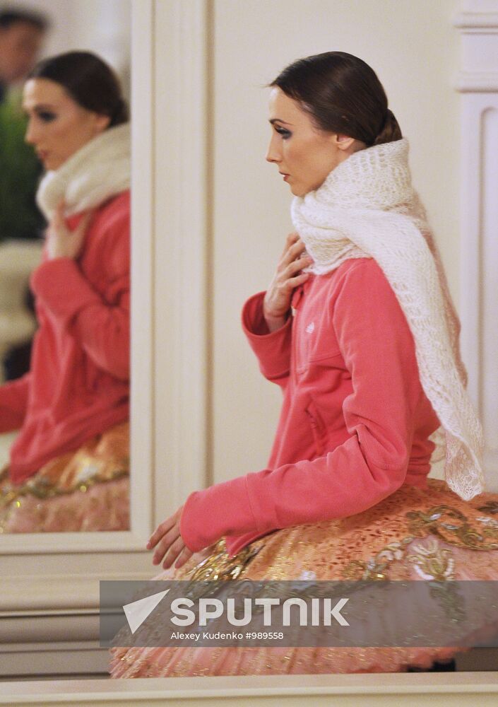 Bolshoi Theater holds rehearsal of The Sleeping Beauty ballet
