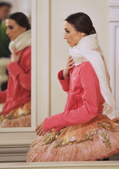 Bolshoi Theater holds rehearsal of The Sleeping Beauty ballet
