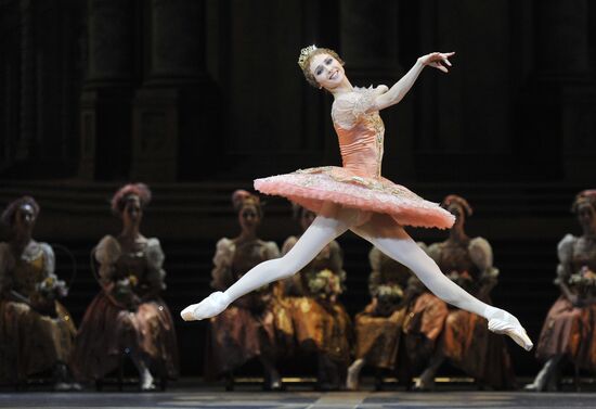 Bolshoi Theater holds rehearsal of The Sleeping Beauty ballet