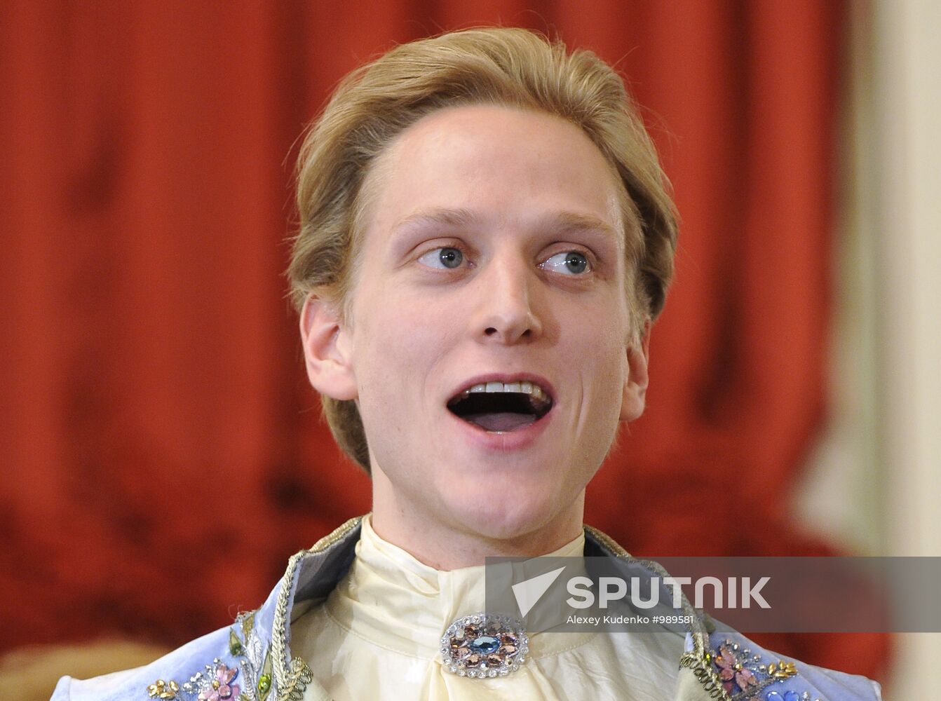 Rehearsal of ballet "Sleeping Beauty" ballet at Bolshoi Theatre