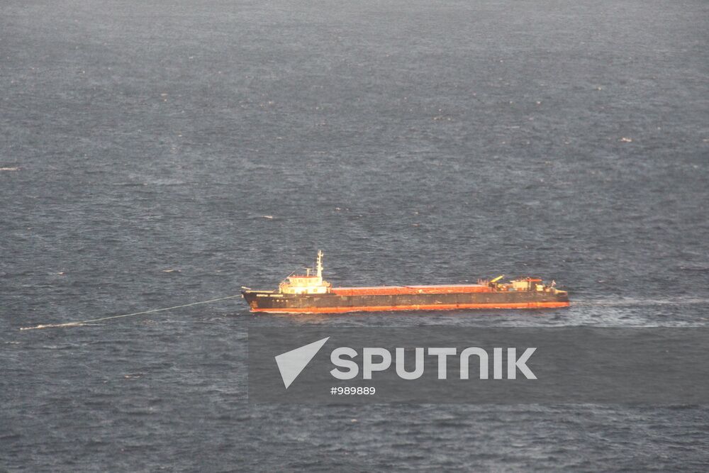 Cargo ship Kapitan Kuznetsov discovered in White Sea
