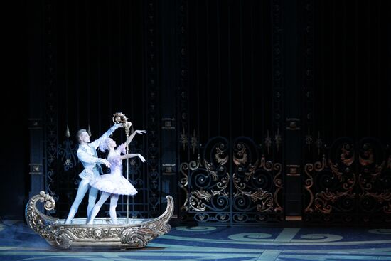 Rehearsal of ballet "Sleeping Beauty" at Bolshoi Theater