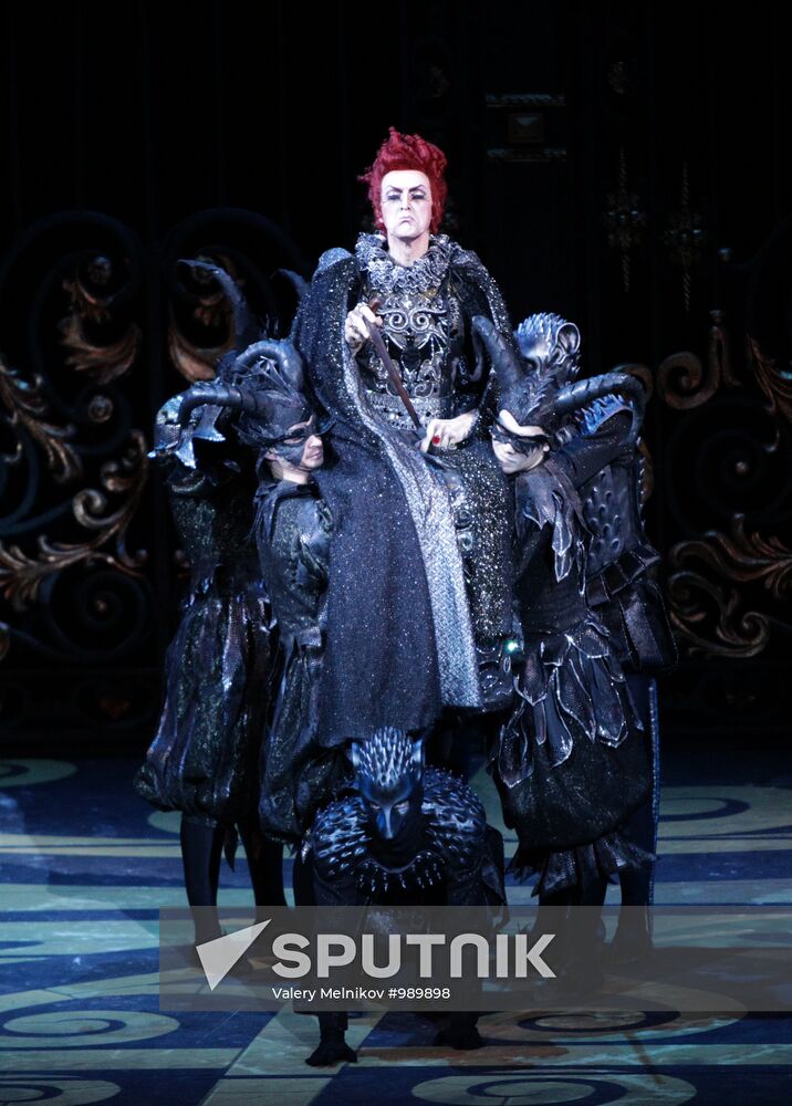 Rehearsal of ballet "Sleeping Beauty" at Bolshoi Theater