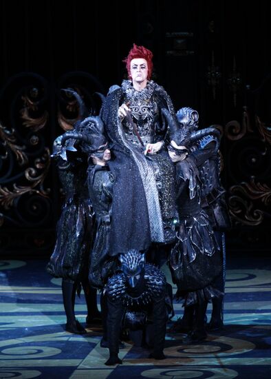 Rehearsal of ballet "Sleeping Beauty" at Bolshoi Theater