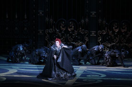 Rehearsal of ballet "Sleeping Beauty" at Bolshoi Theater