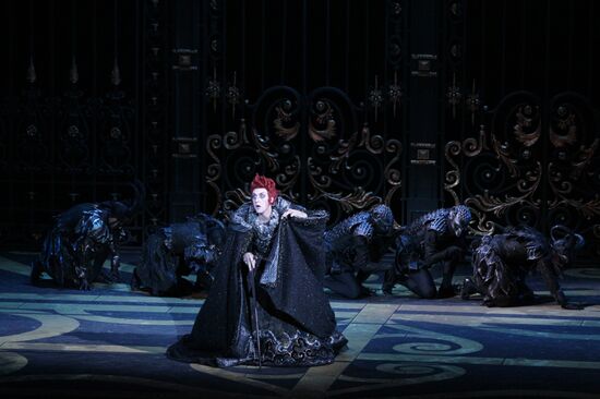 Rehearsal of ballet "Sleeping Beauty" at Bolshoi Theater