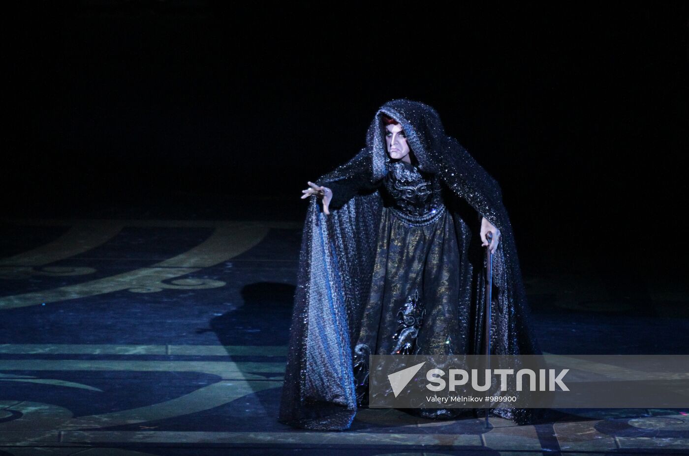 Rehearsal of ballet "Sleeping Beauty" at Bolshoi Theater