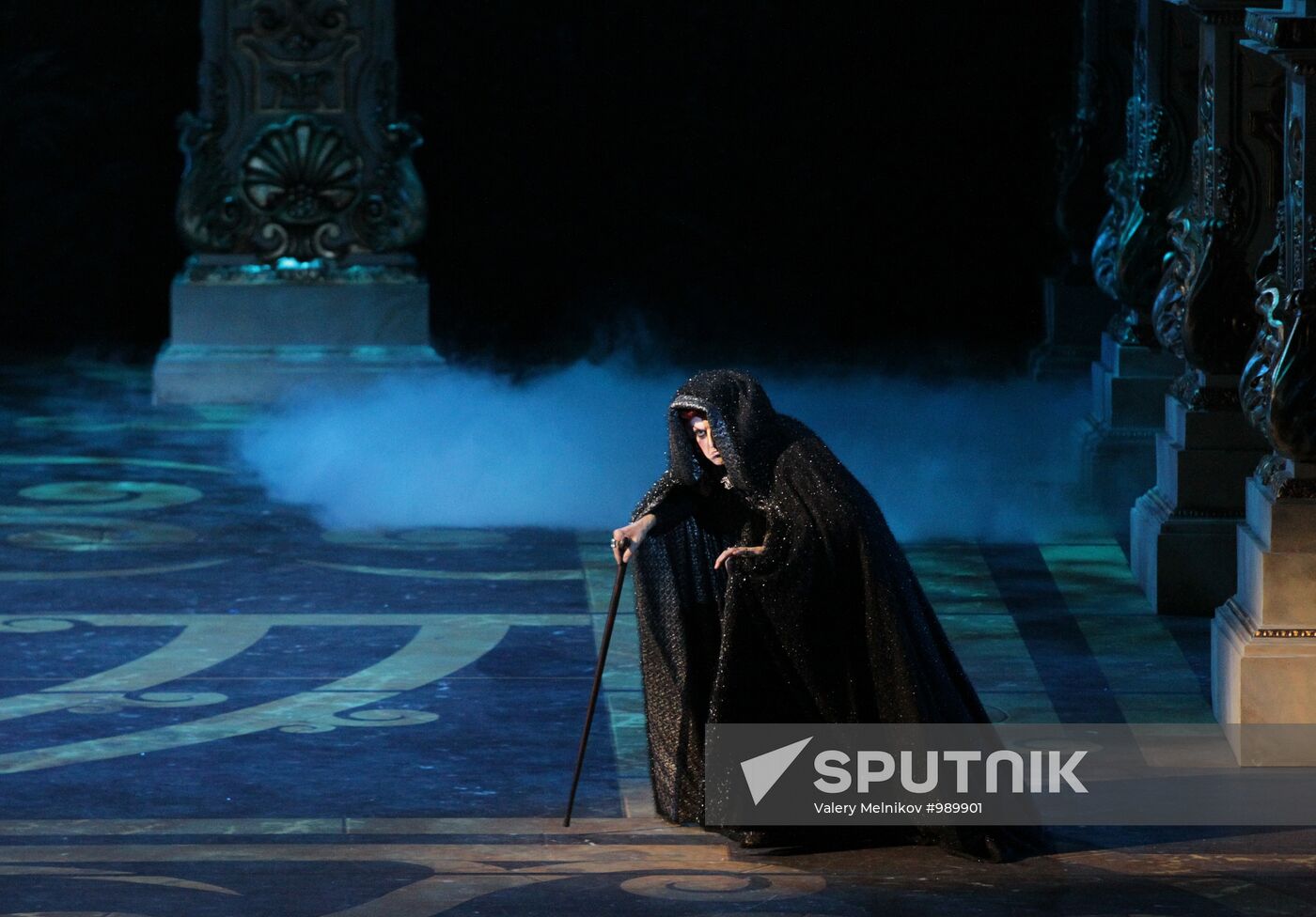 Rehearsal of ballet "Sleeping Beauty" at Bolshoi Theater