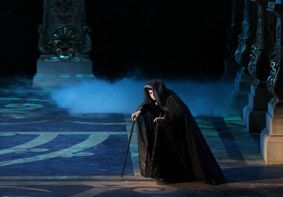 Rehearsal of ballet "Sleeping Beauty" at Bolshoi Theater