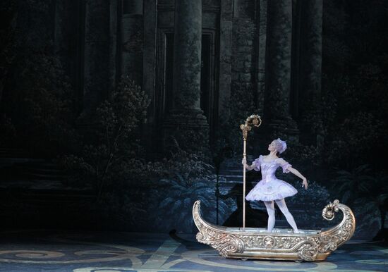 Rehearsal of ballet "Sleeping Beauty" at Bolshoi Theater