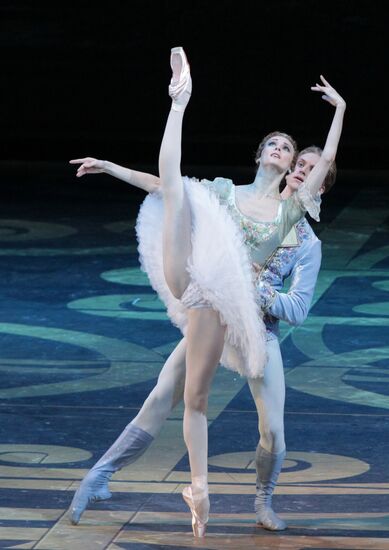 Rehearsal of ballet "Sleeping Beauty" at Bolshoi Theater