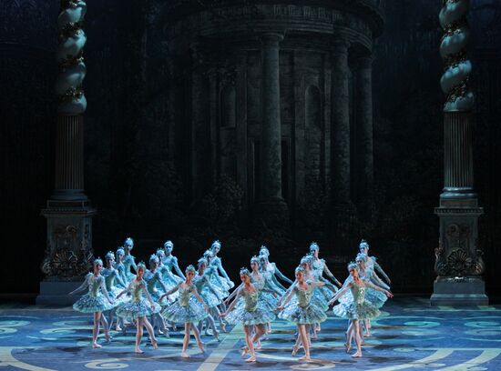 Rehearsal of ballet "Sleeping Beauty" at Bolshoi Theater