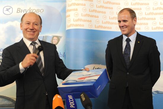 P/c on: "Vnukovo and Lufthansa - beginning of cooperation"