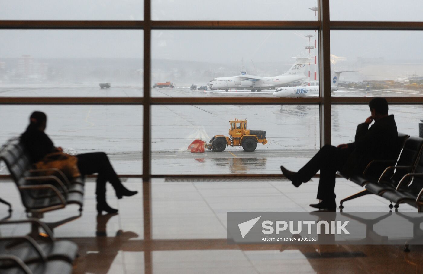 P/c on Vnukovo airport and Lufthansa - beginning of cooperation