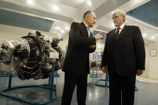 Work of Klimov helicopter engines factory