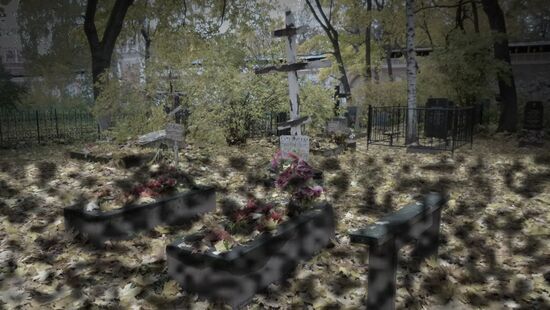 Cemetery at Donskoy Monastery