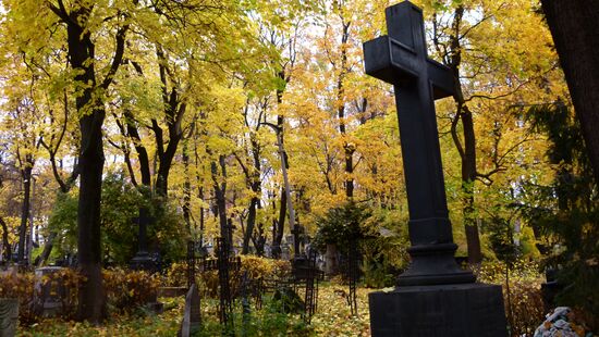 Cemetery at Donskoy Monastery