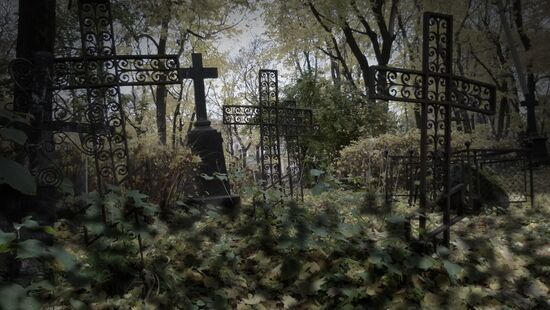 Cemetery at Donskoy Monastery