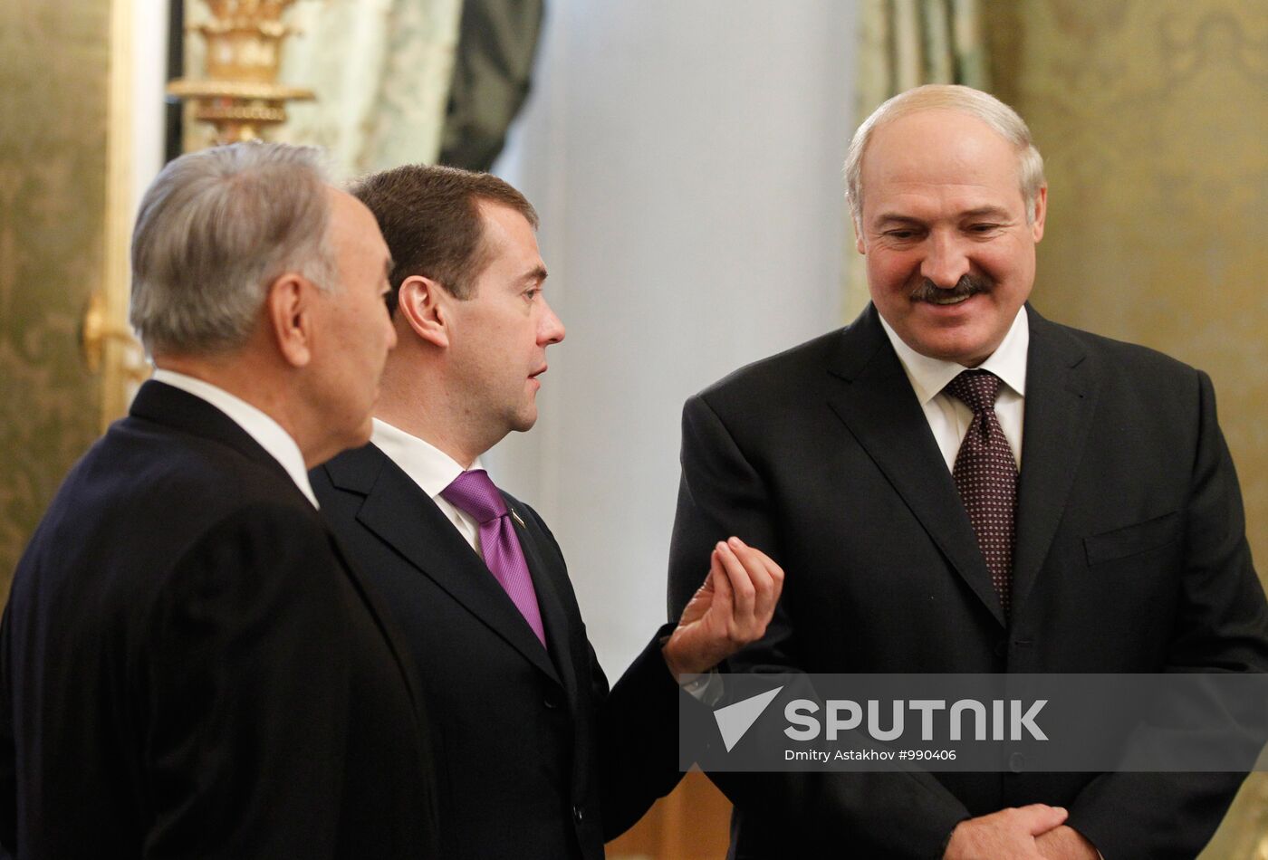 Russian, Belarusian, Kazakh presidents meet in the Kremlin