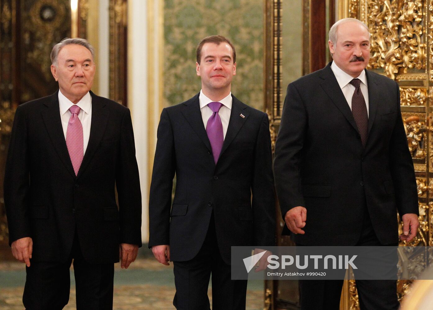 Russian, Belarusian, Kazakh presidents meet in the Kremlin