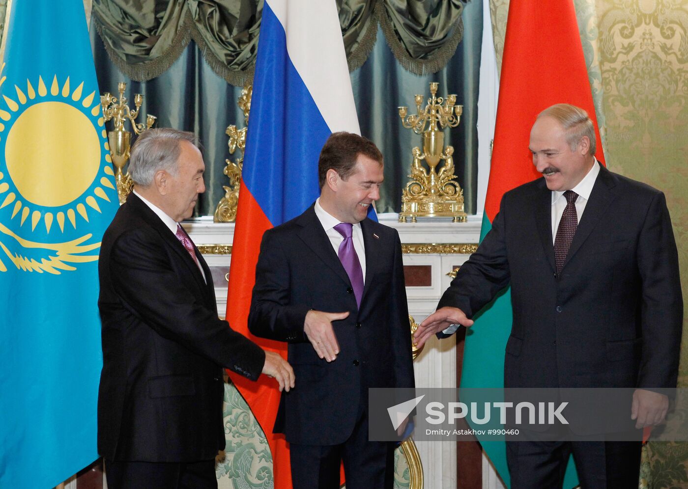 Russian, Belarusian, Kazakh presidents meet in the Kremlin