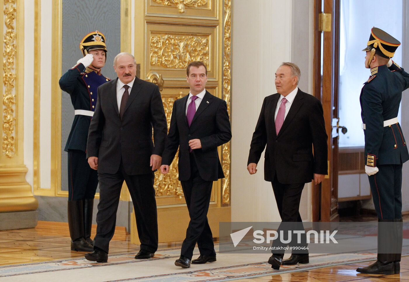 Russian, Belarusian, Kazakh presidents meet in the Kremlin