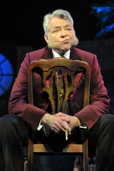 Rehearsal of "Krechinsky's Wedding" stage play