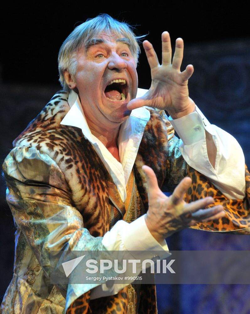 Rehearsal of "Krechinsky's Wedding"