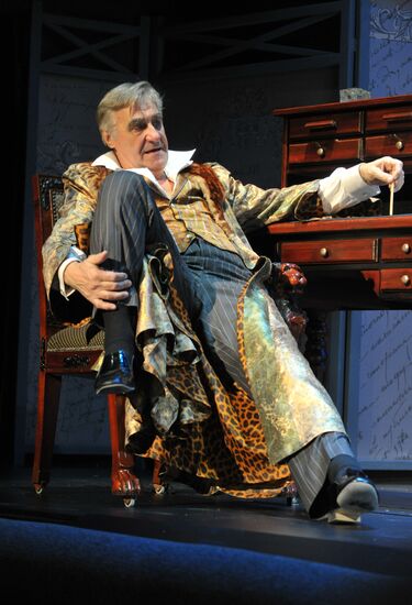 Rehearsal of "Krechinsky's Wedding" stage play