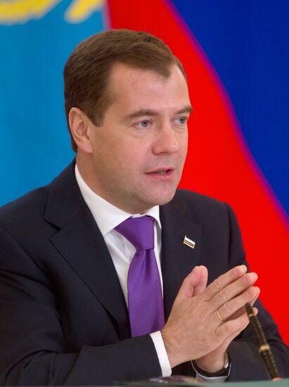 Russian, Belarusian, Kazakh presidents meet in the Kremlin