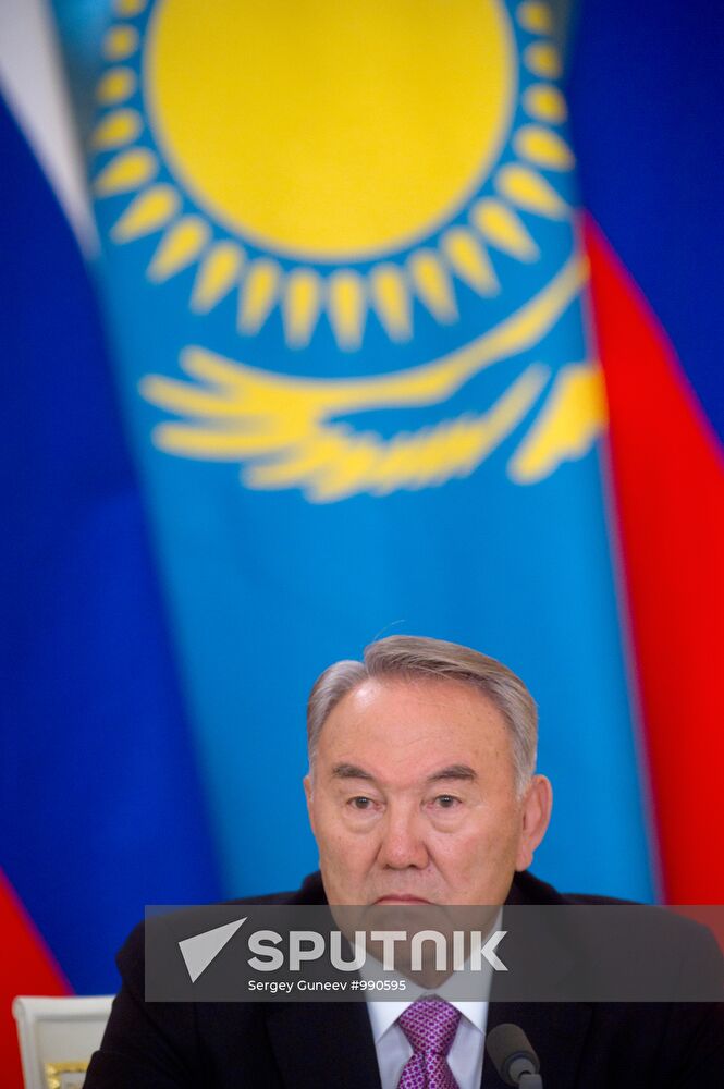 Russian, Belarusian, Kazakh presidents meet in the Kremlin