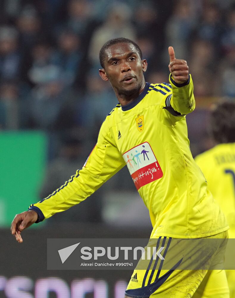 Football RPFL. Match "Zenith" - "Anji"