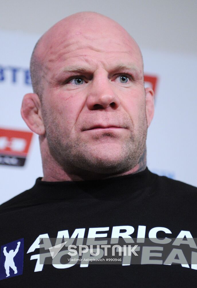 Press conference before fight - F. Emeliyanenko and Jeff Monson