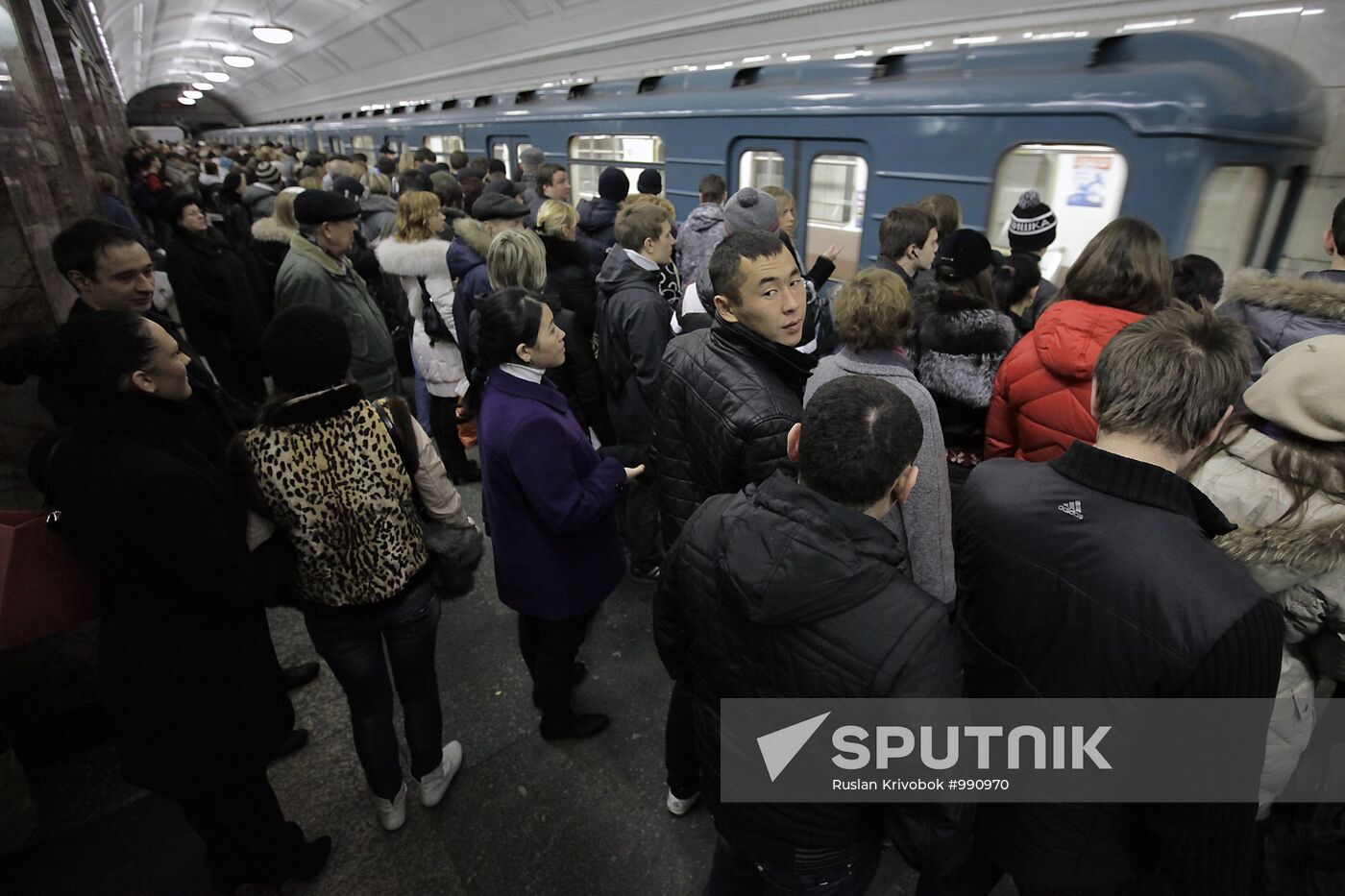 Section of Zamoskvoretskaya metro line temporarily closed