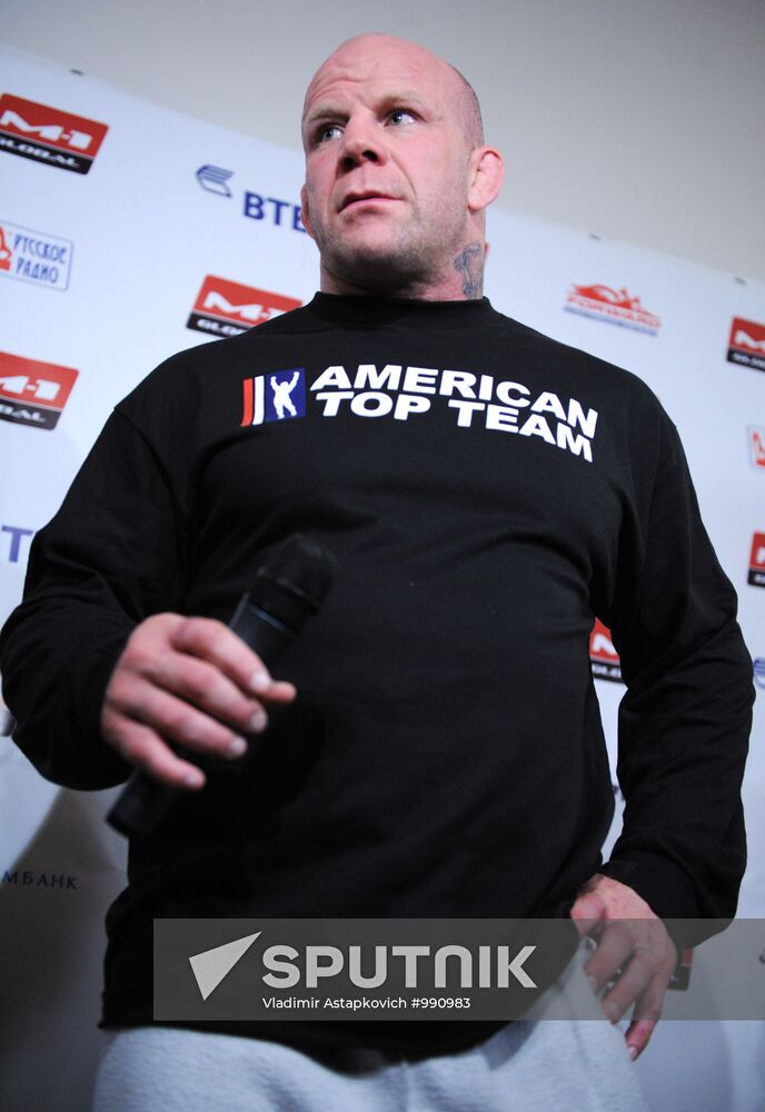 Press conference before fight - F. Emeliyanenko and Jeff Monson