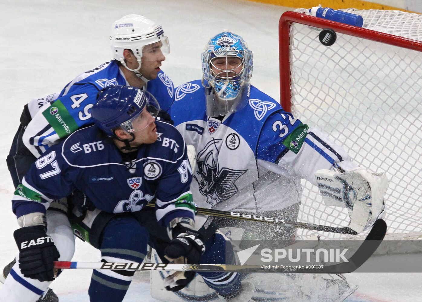 Ice Hockey. CHL. Match, "Dynamo" (Moscow) - "Neftihimik"